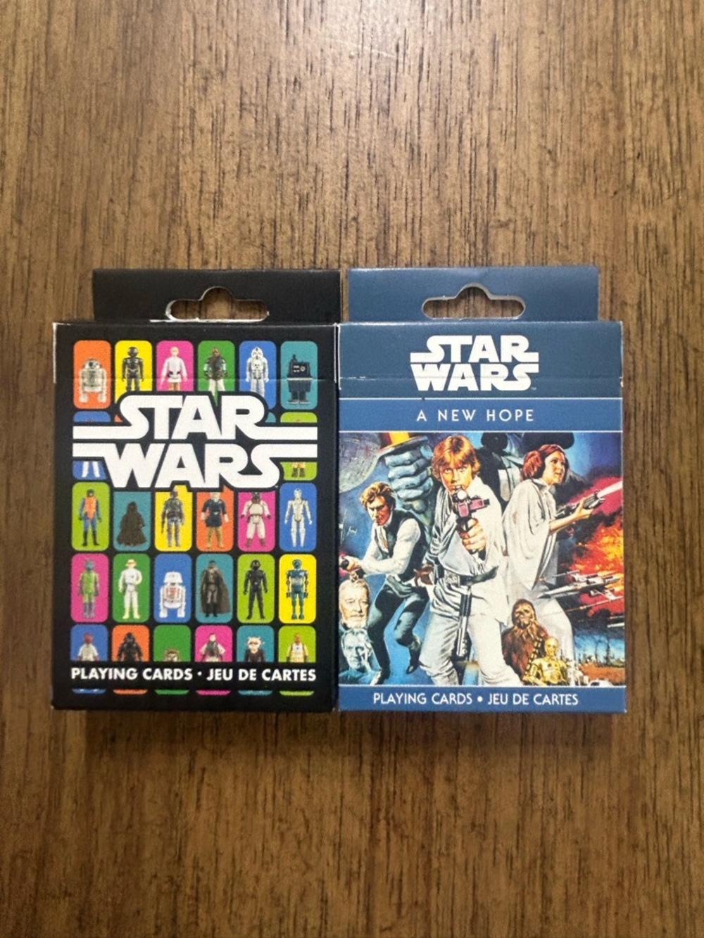 NEW Star Wars Playing Cards - Set of 2